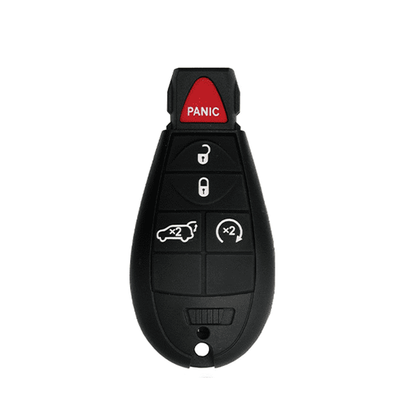 2009-2013 Jeep Grand Cherokee Dodge Durango / 5-Button Fobik Key / PN: 05026538AK / IYZ-C01C / Keyless Go Fobik (AFTERMARKET) - UHS Hardware