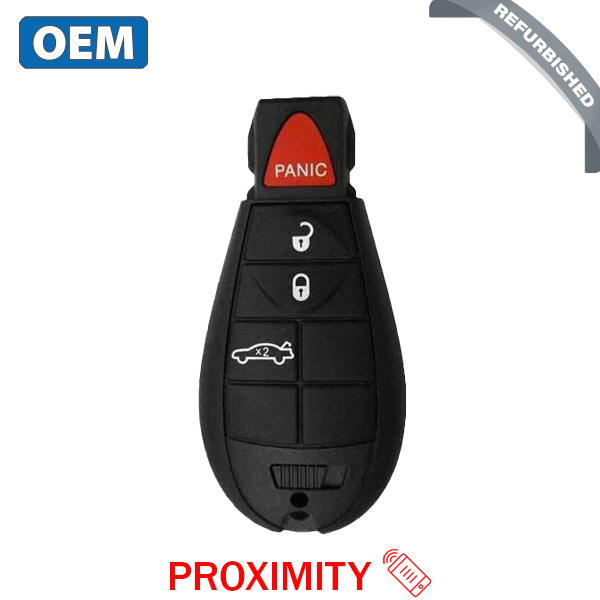 2008-2010 Chrysler 300 / 4-Button Fobik Key / PN: 56046708 AE / IYZ-C01C / Keyless Go Fobik (OEM Refurb) - UHS Hardware