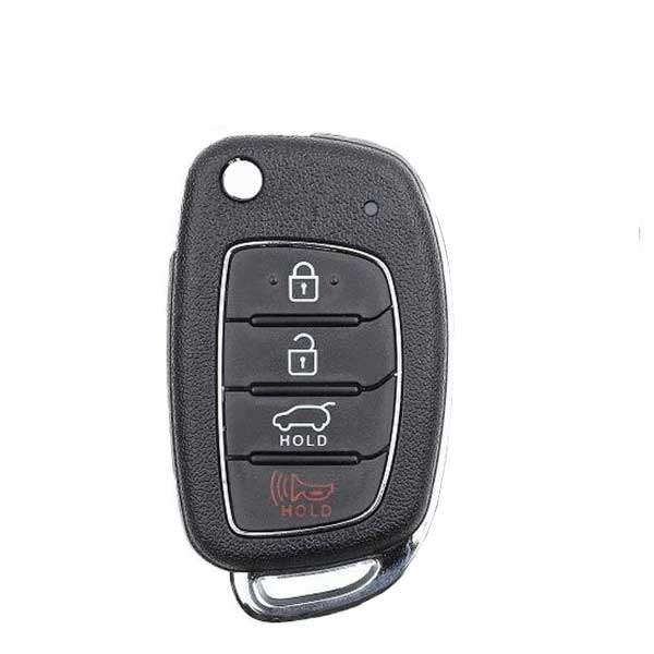 2016-2019 Hyundai Tucson / 4-Button Remote Flip Key / PN: 95430-D3010 / TQ8-RKE-4F25 / (RSK-HY-TUC19) - UHS Hardware