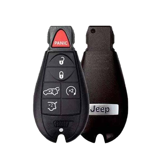 2009-2013 Jeep Grand Cherokee / 6-Button Fobik Key / PN: 68051666AI / IYZ-C01C / Keyless Go Fobik (OEM) - UHS Hardware