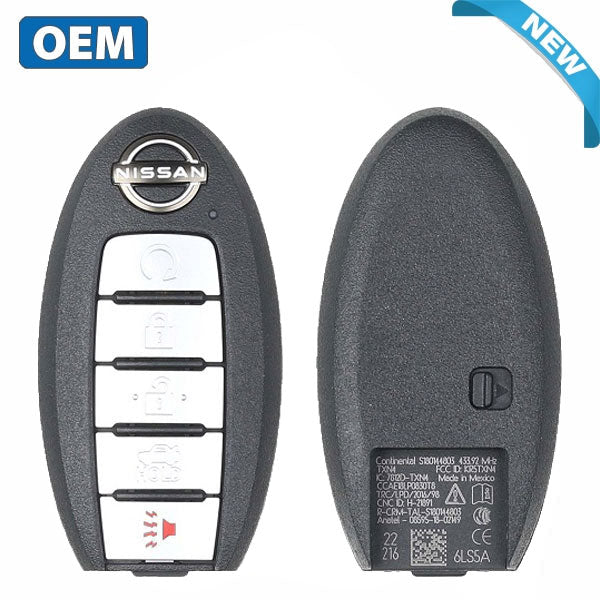 2022-2023 Nissan Altima / 5-Button Smart Key / PN: 285E3-6LS5A / KR5TXN4 (OEM)