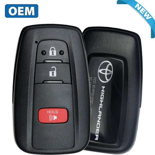 2021-2022 Toyota Highlander / 3-Button Smart Key / PN: 8990H-0E360 / HYQ14FLA (OEM)