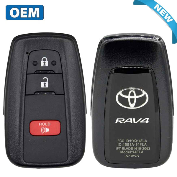 2021-2022 Toyota RAV4 / 3-Button Smart Key / PN: 8990H-0R200 / HYQ14FLA (OEM)