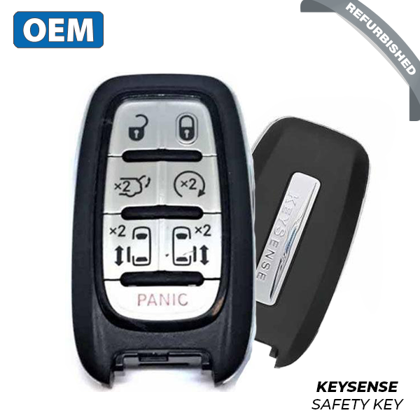 2017-2020 Chrysler Pacifica / 7-Button Smart Key / PN: 68238689 AC / M3N-97395900 / w/KeySense (OEM Refurb) - UHS Hardware