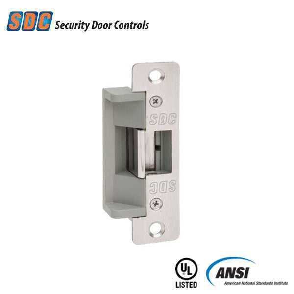 SDC - 15-4S-24U - Electric Strike - Fail Secure - 5/8" Latchbolt - 24VDC - Stainless Steel - UHS Hardware