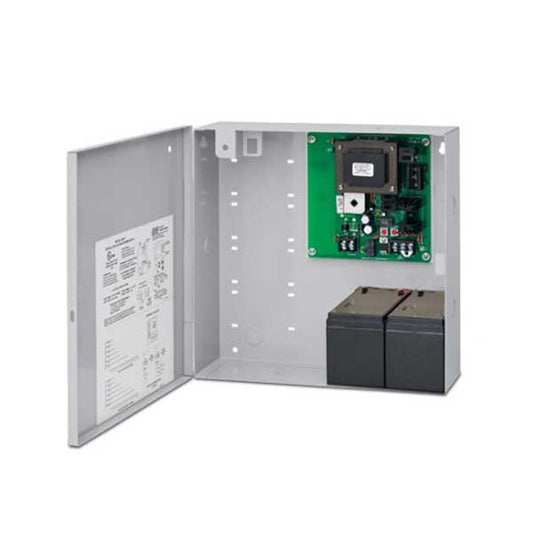 SDC - 602 - Low Voltage Power Supply - 12" Cabinet - 1 Amp - 12/24VDC - Battery Charger - Fire Rated - UHS Hardware