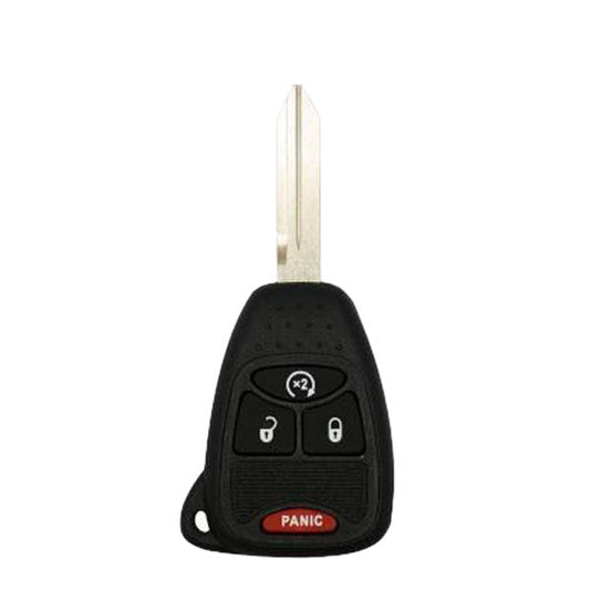 Solid keys USA - 2004-2017 Chrysler Dodge Jeep / OEM Replacement / 4-Button Remote Head Key w/ Remote Start - UHS Hardware