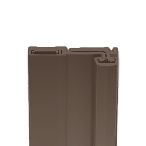 Select Hinges - 21 - 83" - Geared Full Surface Continuous Hinge - Dark Bronze - Heavy Duty - UHS Hardware