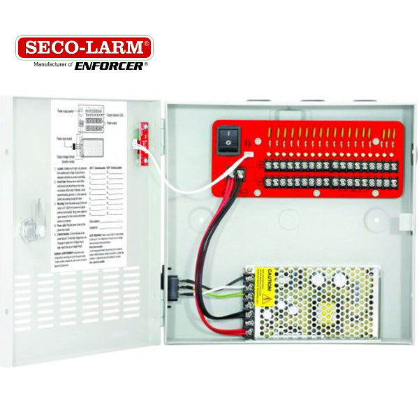 Seco-Larm - SLM-PC-U1810-PULQ - Switching CCTV Power Supply - 18 Outputs - 10 Amp - UHS Hardware