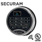 SECURAM - ProLogic SMART Electronic Safe Keypad Lock - UL Listed - Chrome - UHS Hardware