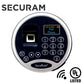 SECURAM - ScanLogic SMART Fingerprint Electronic Safe Keypad Lock - UL Listed - Chrome - UHS Hardware