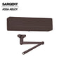 Sargent - 1431 - Powerglide Door Closer w/ CPS - Heavy Duty Parallel Arm w/ Compression Stop - 10BE - Dark Oxidized Satin Bronze Equivalent - Grade 1 - UHS Hardware
