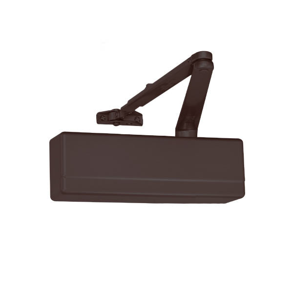Sargent - 281 - Powerglide Cast Iron Door Closer w/ UO - Universal Standard Arm Package - 10BE - Dark Oxidized Satin Bronze Equivalent - Grade 1 - UHS Hardware