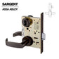 Sargent - 8237 - Mechanical Mortise Lock - LN Rose / L Lever - Classroom - LFIC - 10BE - Dark Oxidized Satin Bronze - Grade 1 - UHS Hardware