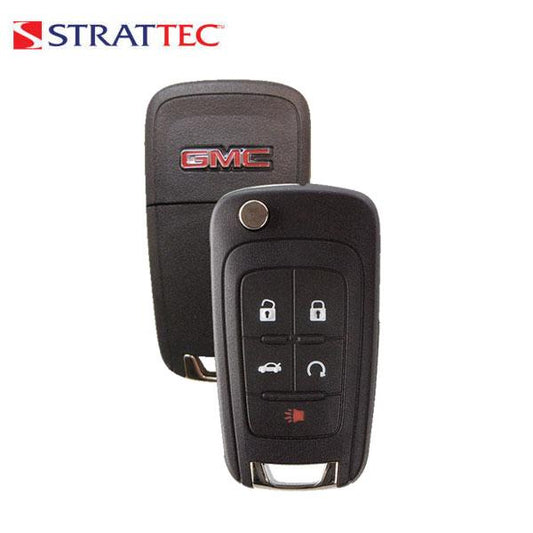 2010-2019 GMC Terrain / 5-Button Flip Key / PN: 5912548 / OHT01060512 (Strattec) - UHS Hardware