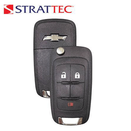 Chevrolet Equinox / Sonic 2010-2015 / 3-Button Flip Key / 5913598 / OHT01060512 (Strattec) - UHS Hardware