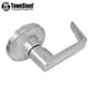 TownSteel - ED8900LS - Sectional Lever Trim - Dummy - LS Regal Lever - Non-Handed - Compatible with Rim, SVR, LBR & 3 Point Push Bars - Satin Chrome - Grade 1 - UHS Hardware