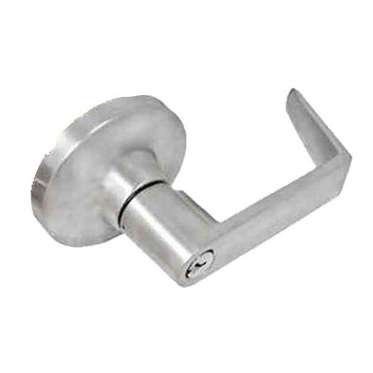 TownSteel - ED8900LS - Sectional Lever Trim - Storeroom - Nightlatch - LS Regal Lever - Non-Handed - 6-Pin Schlage Keyway - Compatible with Concealed V/R Exit Device - Satin Chrome - Grade 1 - UHS Hardware