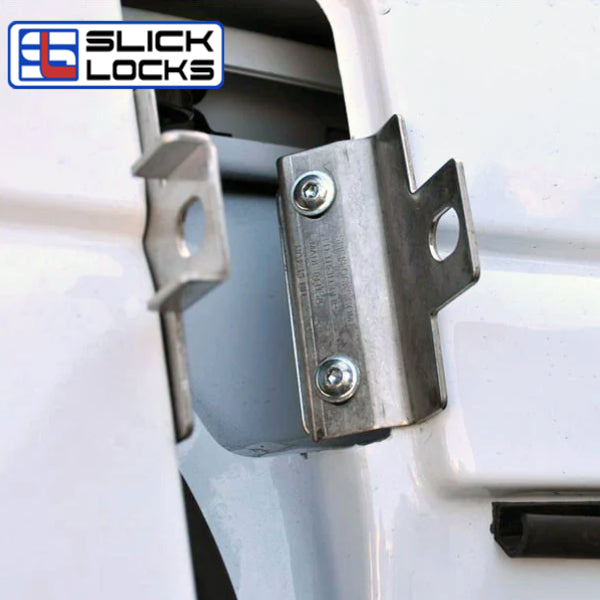 Slick Locks - 1992-2014 Ford Econoline Van Hinged Door Blade Bracket Kit - UHS Hardware