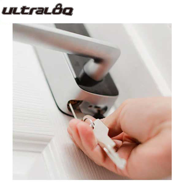 Ultraloq - Electronic Smart Lever - Finger Print Reader - Bluetooth - Touchscreen Keypad - Key Override - UHS Hardware