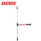 Detex V50 Surface Vertical Rod Exit Device - Narrow Stile - 36" - 628 - Satin Aluminum - Clear Anodized - UHS Hardware