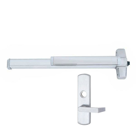 Von Duprin - 98L - Mortise Lock Exit Device - 06 Lever - Night Latch - 4' Long - RHR - Fire Rated - Satin Chrome - Grade 1