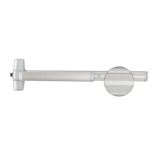 Von Duprin - 99EO - Rim Exit Device - Exit Only - No Trim - Aluminum Finish - 3 Foot - UHS Hardware