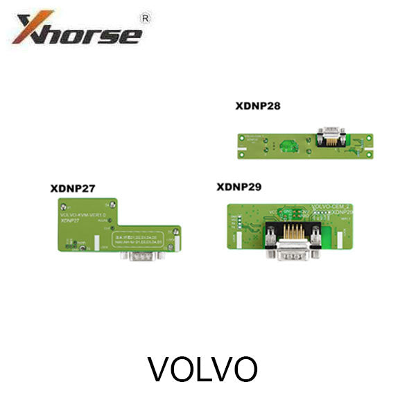 Xhorse - Solder-Free Adapters & Cable Package for Mini PROG & Key Tool PLUS Tablet - BMW - Land Rover - Porsche - Volvo - UHS Hardware