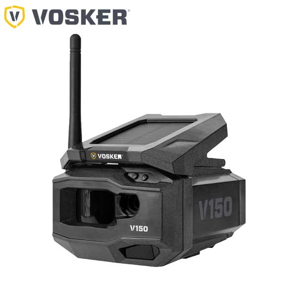 Vosker - V150 - Verizon - Solar Powered 4G-LTE Cellular Outdoor Security Camera - UHS Hardware