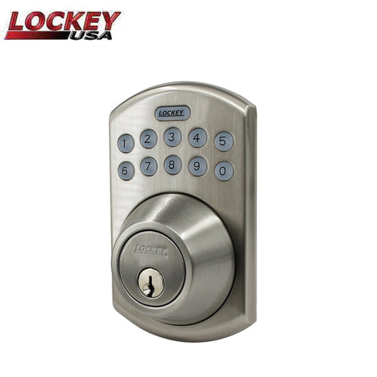Lockey - W915 - Deadbolt - WiFi Smart Lock - Satin Nickel - UHS Hardware
