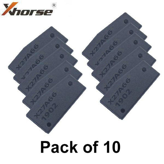 10 x Xhorse - XT27A - Cloneable Wedge Universal Transponder Chip - VVDI Tools (Pack of 10)