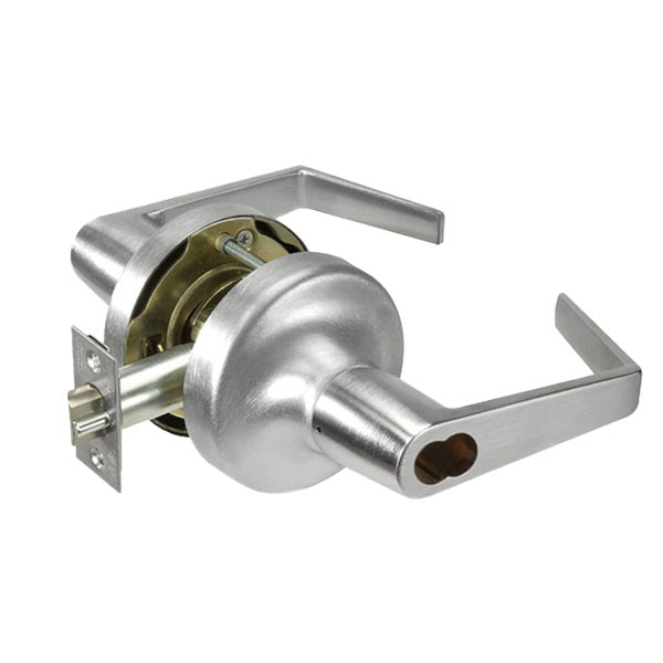 Yale - AU5307LN-ICLC-626 - Cylindrical Lock Lever Set - Augusta Lever - LFIC - 626 - Satin Chrome - Entrance - Grade 2 - UHS Hardware