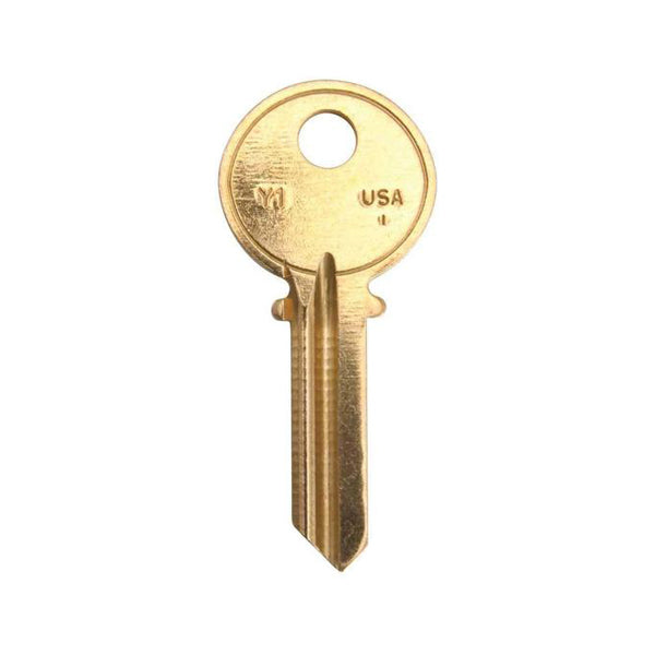 Y1-BR YALE Key Blank -  ILCO - UHS Hardware