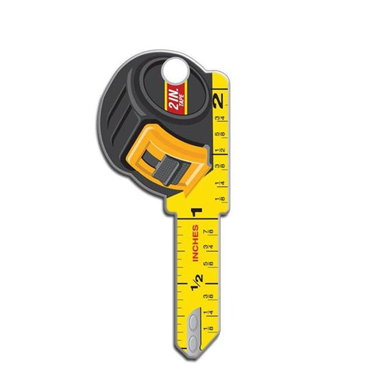 LuckyLine - B126S - Key Shapes - Tape Measure - Schlage - SC1 - 5 Pack - UHS Hardware