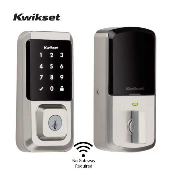 Kwikset - Halo 939 - Electronic Touchscreen Deadbolt - WiFi - SmartKey Technology - 15 - Satin Nickel - UHS Hardware