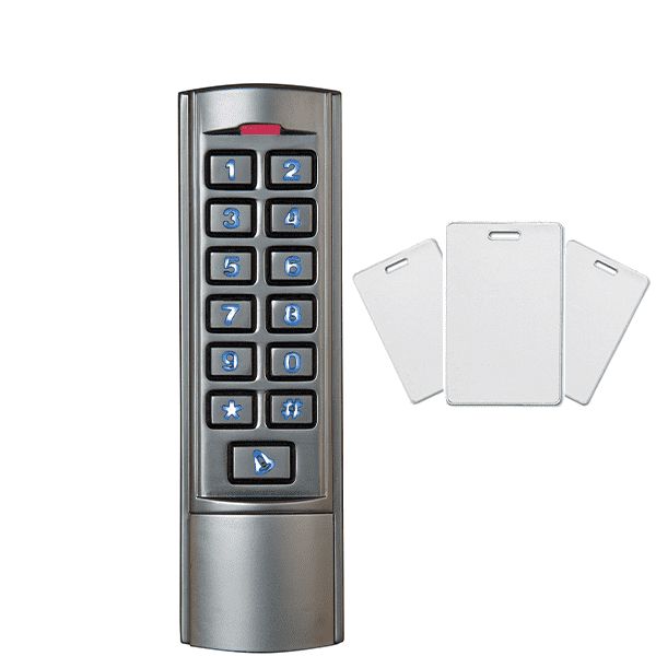 Camden CV-110SPK Standalone PROX Reader & Keypad - 2000 Users - Vandal & Weather Resistant IP68 - 12 VDC - UHS Hardware