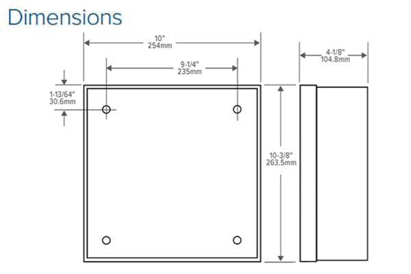 Adams Rite - PS-EXIT  Power Supply - For 3000/8000 Exit Devices w/ Electric and Motorized Latch Retraction (MLR) (LR) - 24 - 28 VDC - UHS Hardware