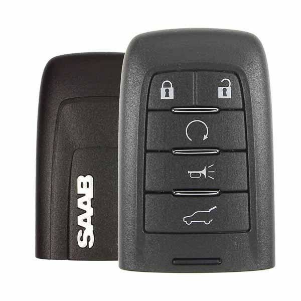 2011 Saab / 5-Button Smart Key / PN: 25849810 / NBG009768T (OEM) - UHS Hardware