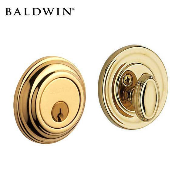 Baldwin Estate - 8231 Traditional Deadbolt - Singl Cyl - Optional Finish - Grade 1 - UHS Hardware