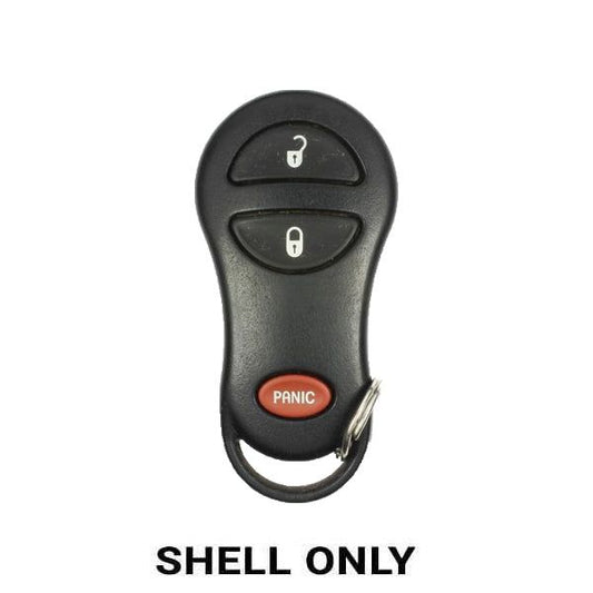 1997-2007 Dodge Durango / 3-button FOB Entry Remote SHELL / GQ43VT9T (ORS-MOPO03) - UHS Hardware