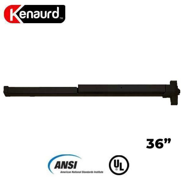 Heavy Duty Panic Bar - Exit Device - Grade 1 - Black Finish - 36" - UHS Hardware