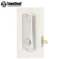 TownSteel - e-Smart 4000 - Electronic Push Button Deadbolt - Key Override - Satin Chrome - Grade 2 - UHS Hardware