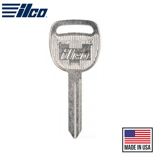 P1113-B102 GM TRUCK Key Blank - ILCO - UHS Hardware