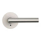 Kwikset - 9115 - Milan Privacy Lever with Round Rose - Privacy - 15 - Satin Nickel - Grade 2 - UHS Hardware