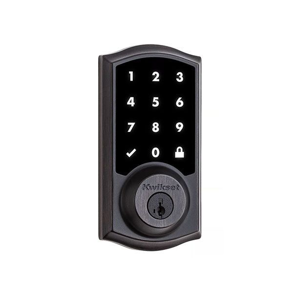 Kwikset - 916 - SmartCode Traditional Electronic Deadbolt - with Zigbee Technology - US11P - Venetian Bronze - Grade 2 - UHS Hardware