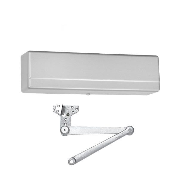 Sargent - 1431 - Powerglide Door Closer w/ CPSH - Heavy Duty Hold Open Parallel Arm w/ Compression Stop - EN - Sprayed Aluminum Enamel - Grade 1 - UHS Hardware