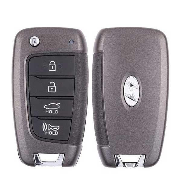 2019-2021 Hyndai Sonata / 4-Button Flip Key /  PN: 95430-L1000 / TQ8-RKE-4F40 (OEM REFURB) - UHS Hardware