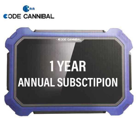 1 Year Annual Subscription for Code Cannibal Programmer Machine - UHS Hardware