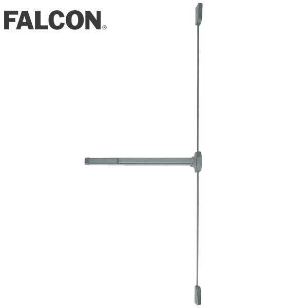 Falcon - 19-V-EO SP28 3FT-R - Surface Vertical Rod Exit Device - 36" - SP28 - Powder Coated Aluminum - LHR - UHS Hardware