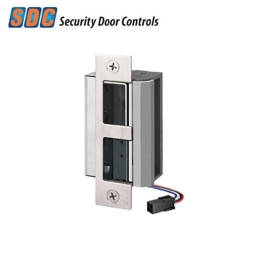 SDC - 55-FU - Electrified Universal Strike - Fail Safe / Fail Secure - 12/24VDC - Satin stainless Steel - Grade 1 - UHS Hardware